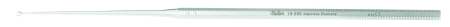 Curette Ear Miltex® Buck 6-1/2 Inch Length Single-ended Handle Size 3 Tip Angled Blunt Loop Tip by Integra York PA, Inc. (Miltex)  ID 19-298